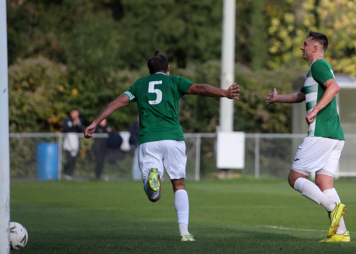 Corinthian provided many photo opportunities as they progressed into the next round of the KST with a 3-0 win over Tunbridge Wells.