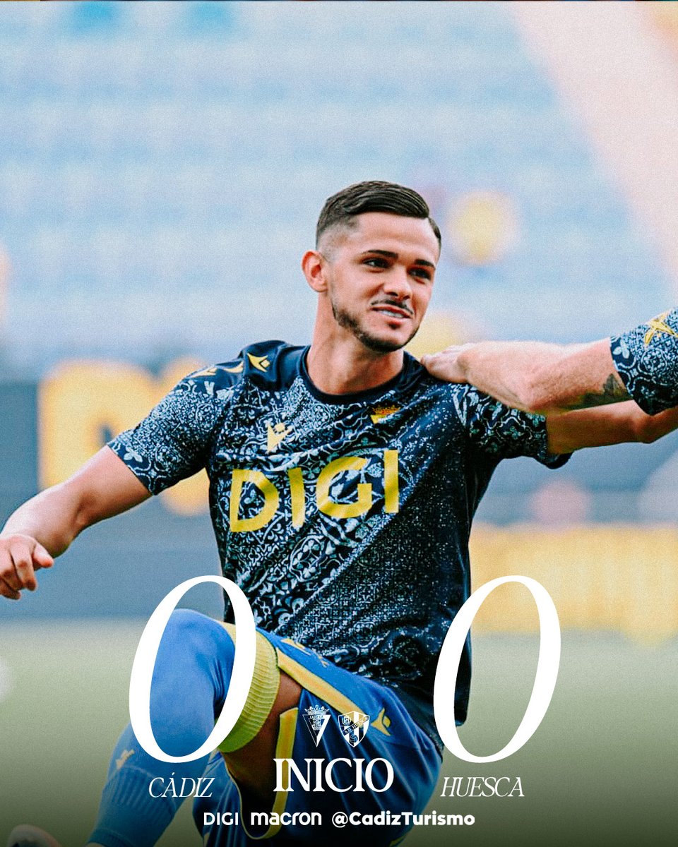 | 0-0 | THE MATCH BEGINS!

COME ON, CÁDIZ! 

💛🔴 #CádizHuesca #LALIGAHypermotion