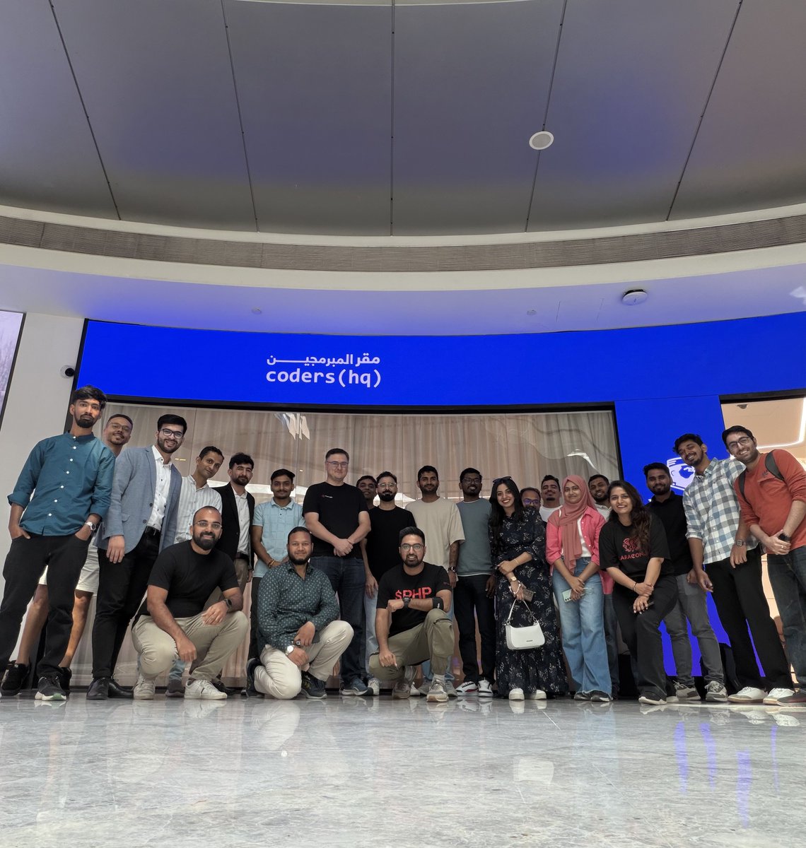 laraveldxb's tweet image. Full house at Laravel Dubai Meetup today! 🎉
Super interactive crowd, great talks by @Adelf32  &amp;amp; Mohammad Shahid, and @sky_0xs won a @phpstorm  license from @jetbrains!

Thanks to @Coders_HQ &amp;amp; UAE Dev Community 🙏
Join us 👇
🔗 meetup.com/laravel-dubai
💬 chat.whatsapp.com/Hcs9fJbSEiCD0E…
