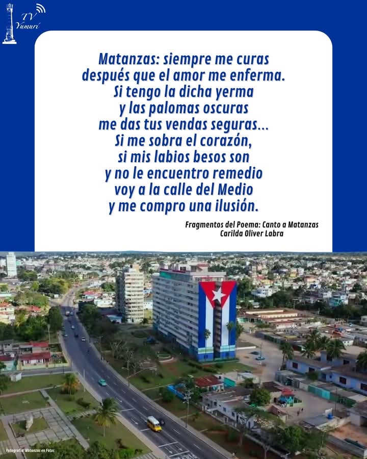 👉 12 de octubre: Aniversario 332 de la Fundación de San Carlos y San Severino de Matanzas.
#MatancerosEnVictoria
#CubaEsCultura
#CulturaEnRevolución