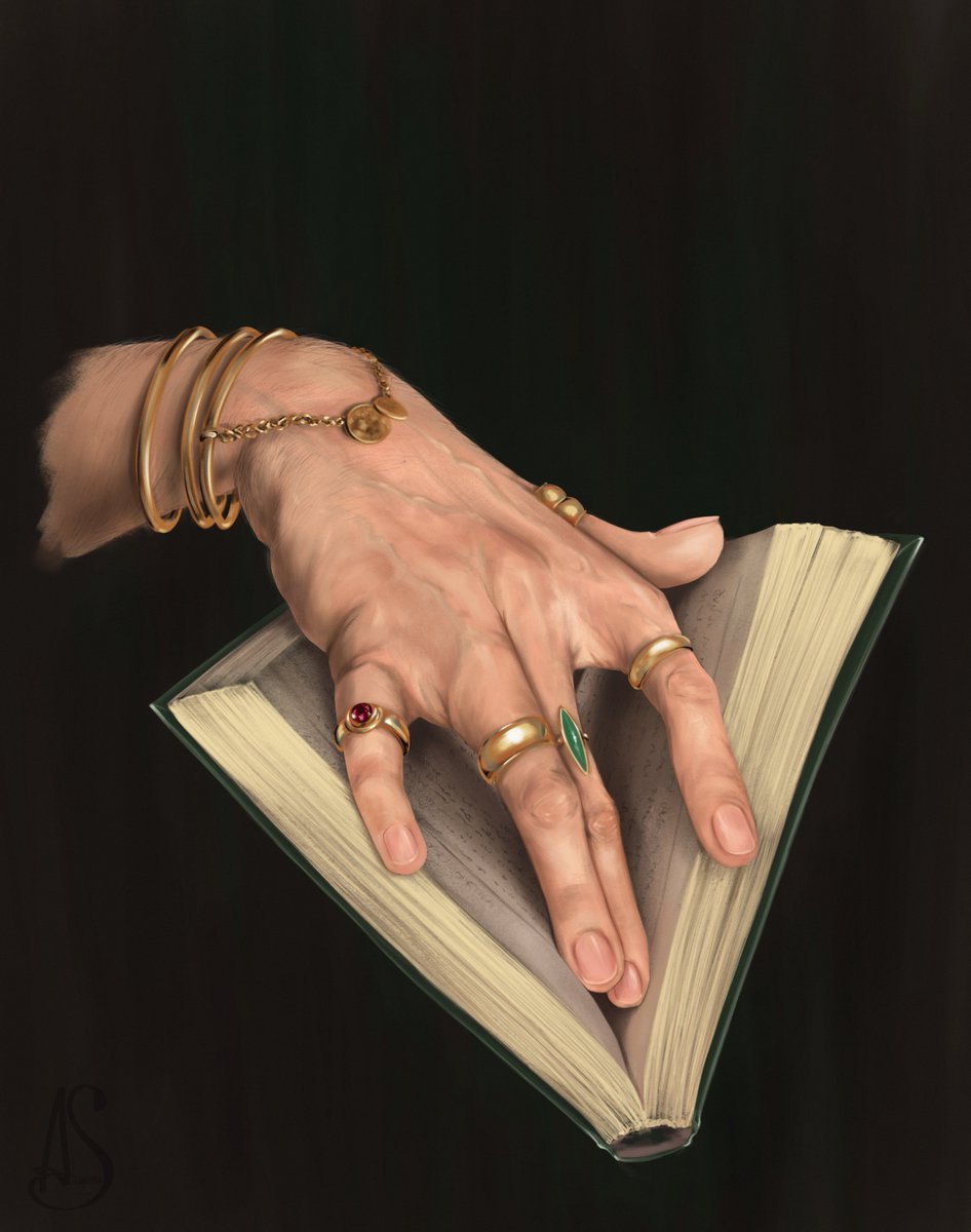 The hands of #EmmrichVolkarin are my favorite subject to draw