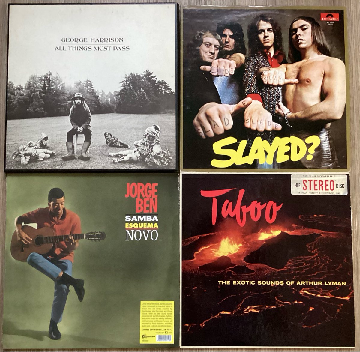 Scored some gems from <a href="/stinkweeds/">Stinkweeds</a> during <a href="/davidclowery/">David C Lowery</a>’s in-store yesterday: