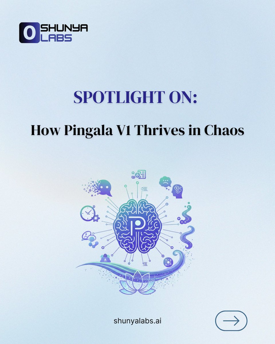 ShunyaLabsAI's tweet image. Clarity in chaos is not an accident; it's a result of deliberate engineering. ✨
Instead of training on sterile, scripted audio, we built Pingala V1's core architecture to learn from the messy, unpredictable data of real-life conversations.🎙️
#PingalaV1 #DeepTech #ShunyaLabs