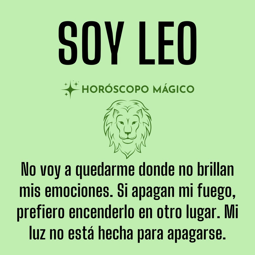 ♌ #Leo, hoy Domingo 12 de Octubre, ¡El momento perfecto para empezar es ahora!