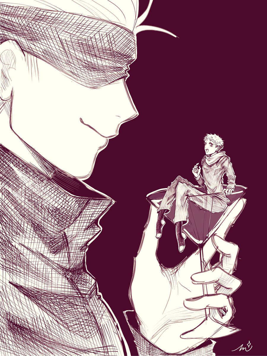 Imma swallow up
Every bit of you.
#goyuu #五悠