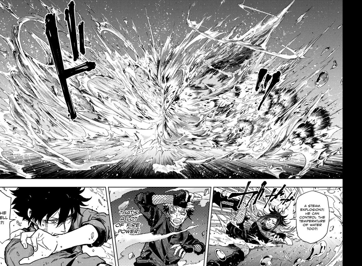 Control_alt_dlt's tweet image. #ShinobiUndercover 

These double spreads were insane