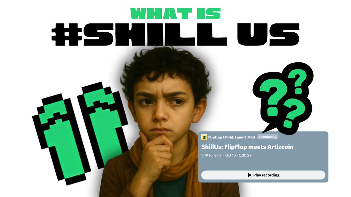 streamquentin's tweet photo. around 2 days ago, I got to discover that @flipfloplaunch had something called #ShillUs and in the first highlight I joined I could already this initiative might just build something sustainable
this #ShillUs campaign looks to be a call for creators to tokenize and promote their projects that they believe in by amplifying its voice in the space through AMA sessions with real communities here 🩴 🦶
again, I'm convinced that Flipflop gives creators a stage to grow, connect and be seen
- - - - - - - - - - - - - - - - - - - - - - - - - - -
Are you just hearing about FlipFlop today by any chance ?
#FFFP