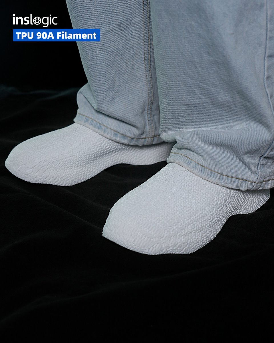 Inslogic3D's tweet image. TPU 90A Filament is softer and offers greater flexibility than TPU 95A. It features excellent wear resistance and outstanding aging performance, making it less prone to yellowing and cracking. 
📷 inslogic3d.com
📷store.inslogic3d.com
#inslogic #inslogic3d #3dprinting