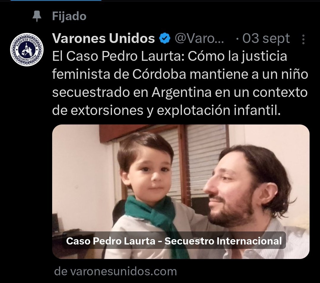 Maneja esta cuenta: mató a dos mujeres y secuestró a su hijo. Años hace que el feminismo viene denunciando que esos varones son un peligro para la sociedad y para las mujeres.

Si nos hubiéramos pasado tres pueblos, el muerto sería él. 

Las denuncias nunca fueron falsas.