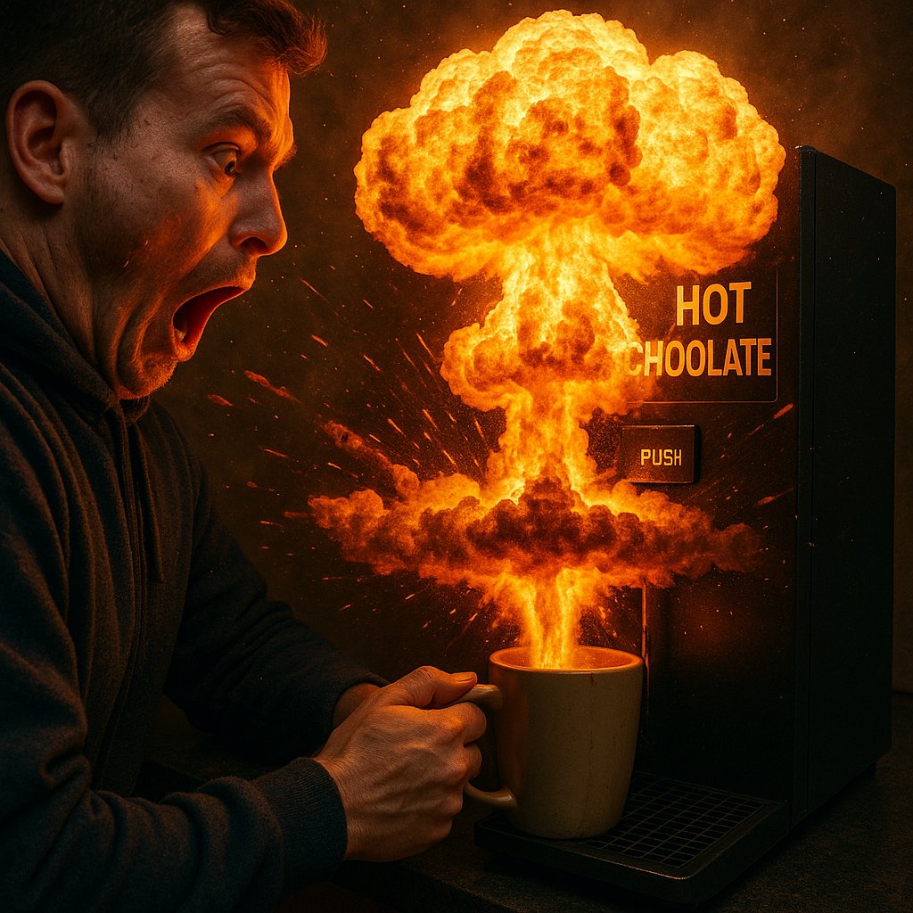 ernest_talks's tweet image. When you attempt to get a second hot chocolate. 

#wetherspoons