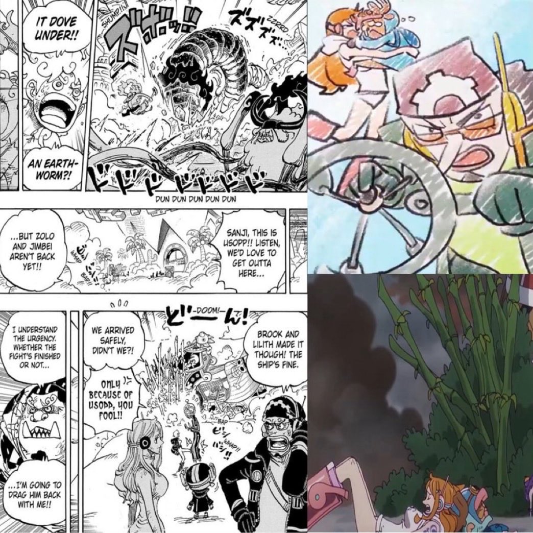 Toei fanfic strikes once again I don’t understand why they keep making nami overreact in situations she’s not 😐