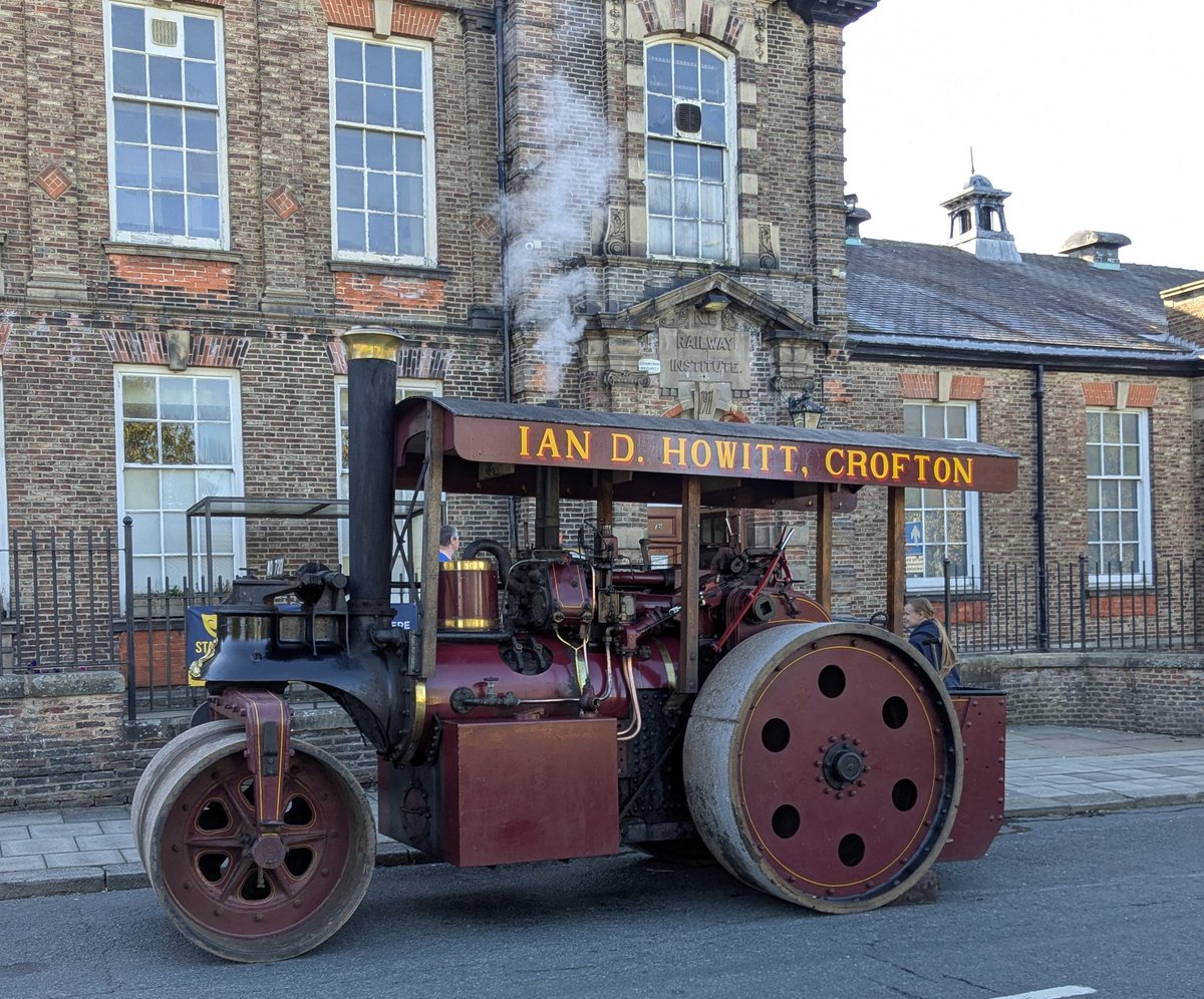 Steam at the Stute <a href="/TheStuteShildon/">Shildon Railway Institute</a>