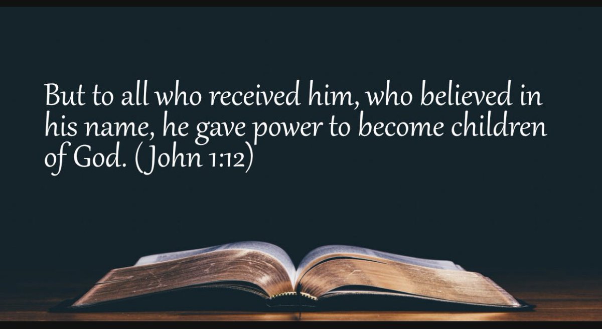 chris_jolliff's tweet image. Repent and Receive the Right to become a Child of God
Preface: Not all who hear believe. Only if you receive the Light (hear and believe), will you receive the life associated with it.
A. The Revelation of Christ
“That was the true Light which gives light to every man coming…