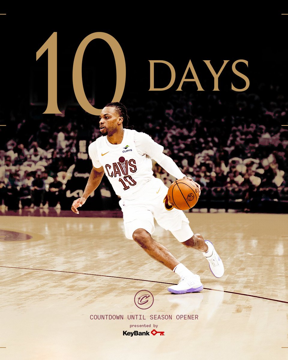 1️⃣0️⃣ DAYS UNTIL SEASON OPENER. 

@keybank | #LetEmKnow 