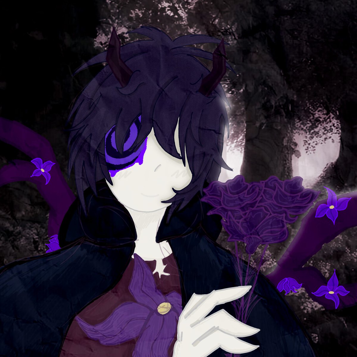 Funmasterhere's tweet image. it took me some time to get used to ibis paint instead of paper....

#forsaken #twotime