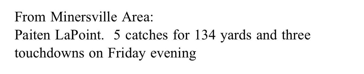 Schuylkill League tweet media