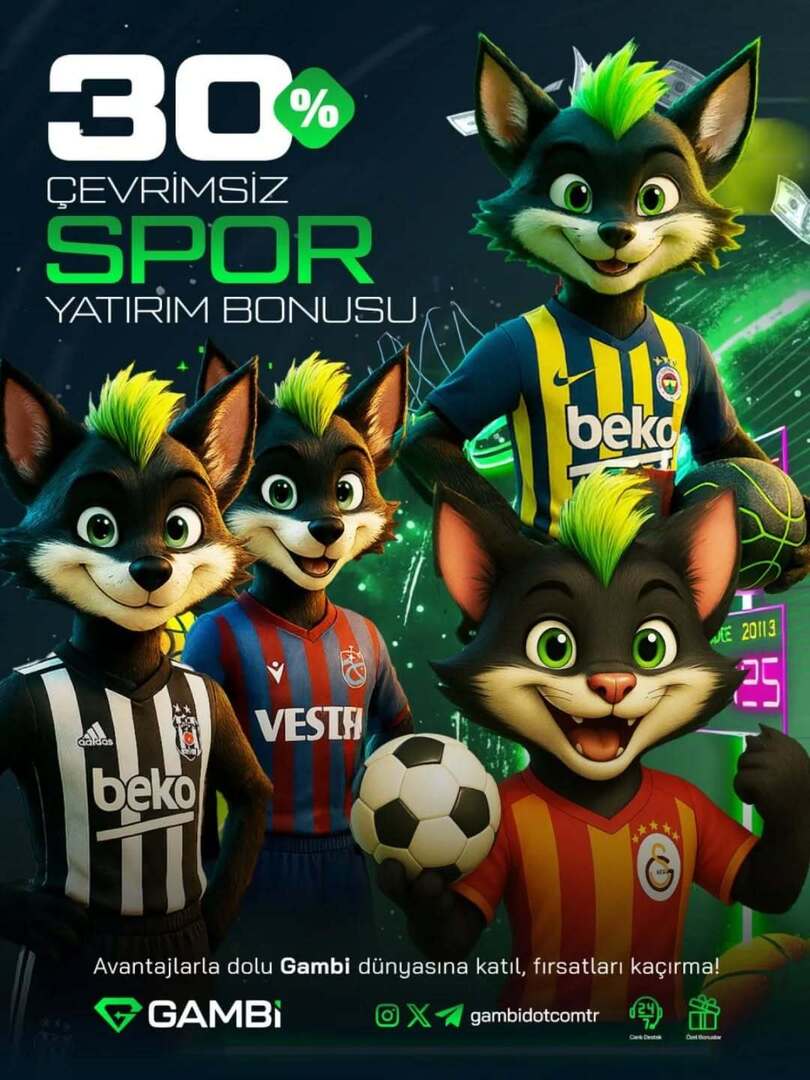 Yeni fırsatlar seni bekliyor! %30 çevrimsiz spor bonusu ile hızlı çekim ve güvenli yatırım avantajını yakala. Hemen katıl, bu fırsatı kaçırma! #Gambi #GambiCasino #bonus #onlinecasino #şans Güncel giriş: ift.tt/b9G0K3J