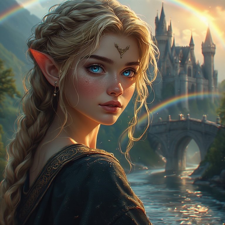 BrownAmali13486's tweet image. QT your Elf Art ✨
