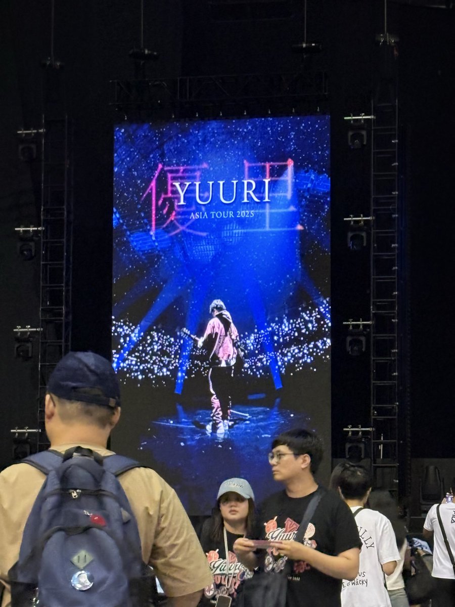 harveywu95's tweet photo. 連假最後用優里的演唱會當收尾真的太讚了
#yuuriasiatour2025 
#yuuri 
#優里
#優里アジアツアー台北 https://t.co/cpkycDLNYB