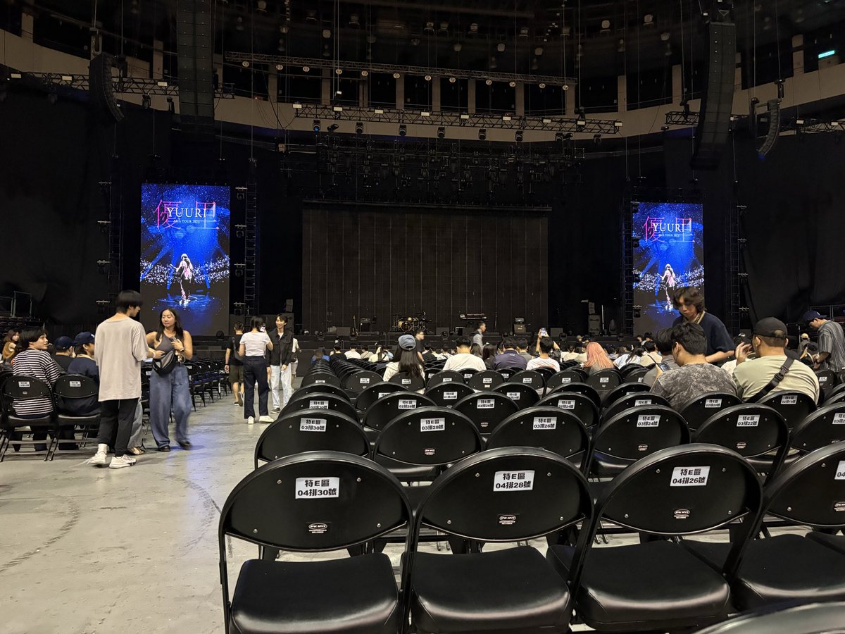 harveywu95's tweet photo. 連假最後用優里的演唱會當收尾真的太讚了
#yuuriasiatour2025 
#yuuri 
#優里
#優里アジアツアー台北 https://t.co/cpkycDLNYB