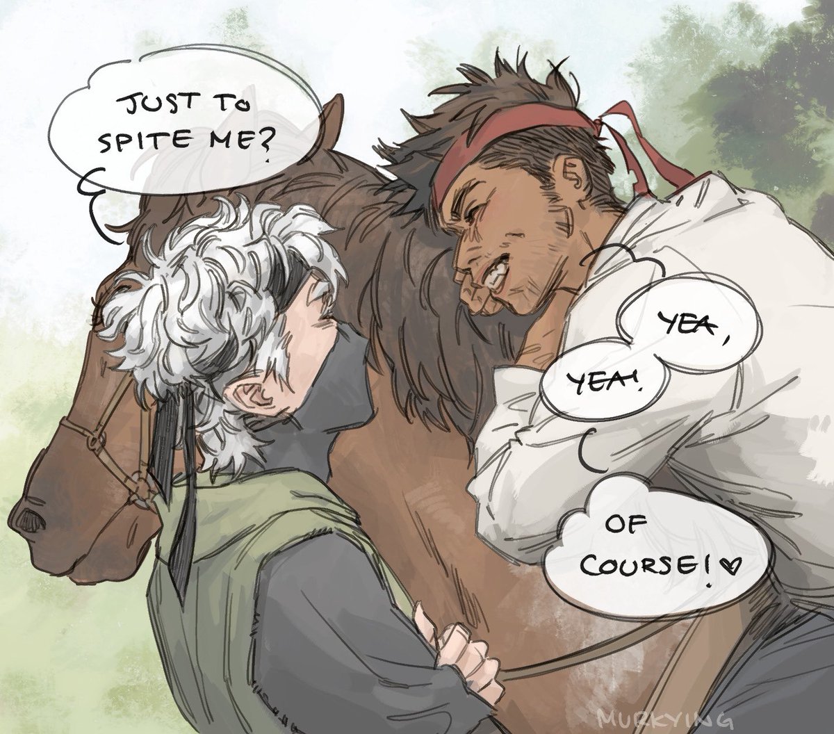 past life horse drama &lt;3 #ethubs