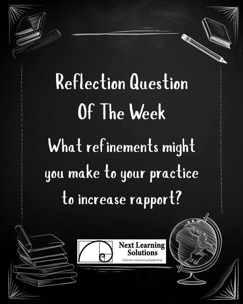 ChadDumas's tweet image. Week 3 is here! Follow for more!
#PLC #NextLearningSolutions #Teachers #Educational #Reflection #QotW