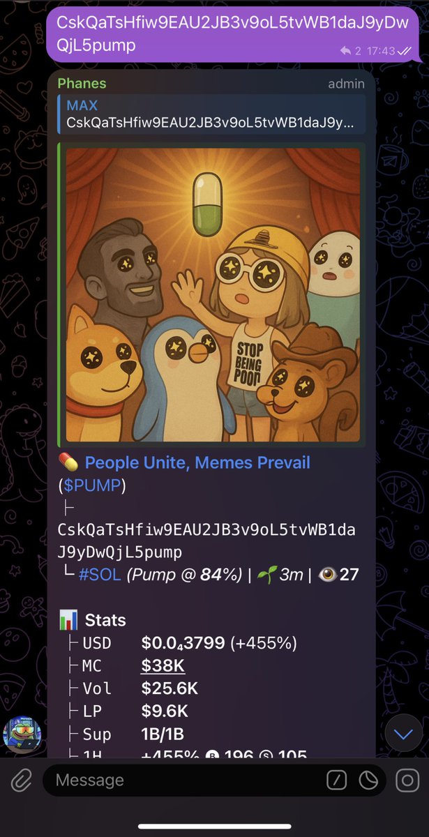 Maxcaller_1's tweet image. $PUMP

CA;
CskQaTsHfiw9EAU2JB3v9oL5tvWB1daJ9yDwQjL5pump