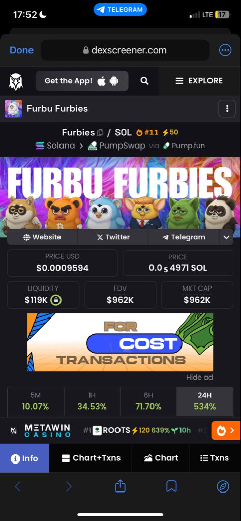 @JustAChillDevv Not financial advice… but pink Furbies are plotting something wild 👀
💎 $FURBU

CA: 8c6zVpWojPkH6hbep84UhVpqAhKe5D7N33GGSYHvpump
<a href="/FurbuFurbies/">Furbu Furbies</a>