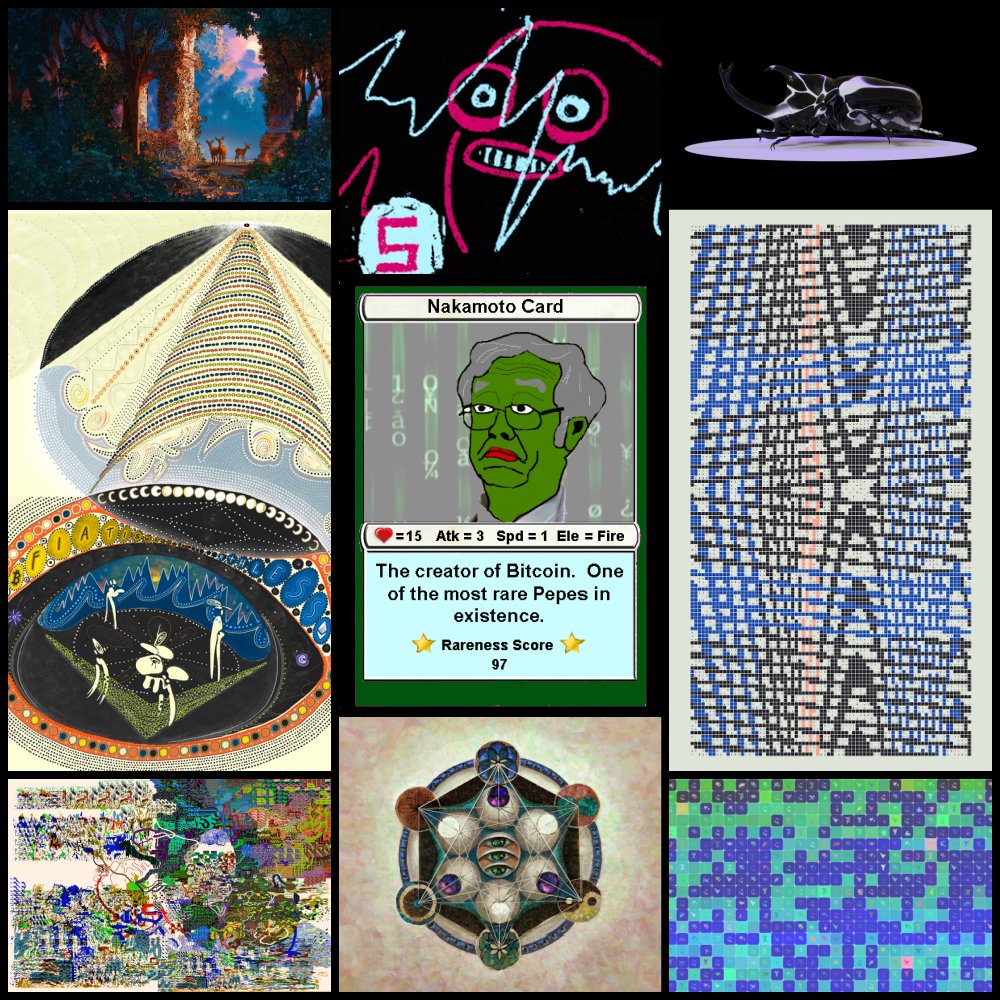 24_Hours_Art's tweet image. 🖼️ 24 HOURS OF ART 📊 October 12, 2025

🎨 Art Market Highlights:

🐸 Pepe Exposed
‘RAREPEPE | Series 1 Card 1’ /298 by Mike - aka “The Nakamoto Card” - is acquired by @randomcdog&apos;s overeXposed Collection for 37 ETH. The deal takes place on @gondixyz, leveraging ‘Vault #776’, and…