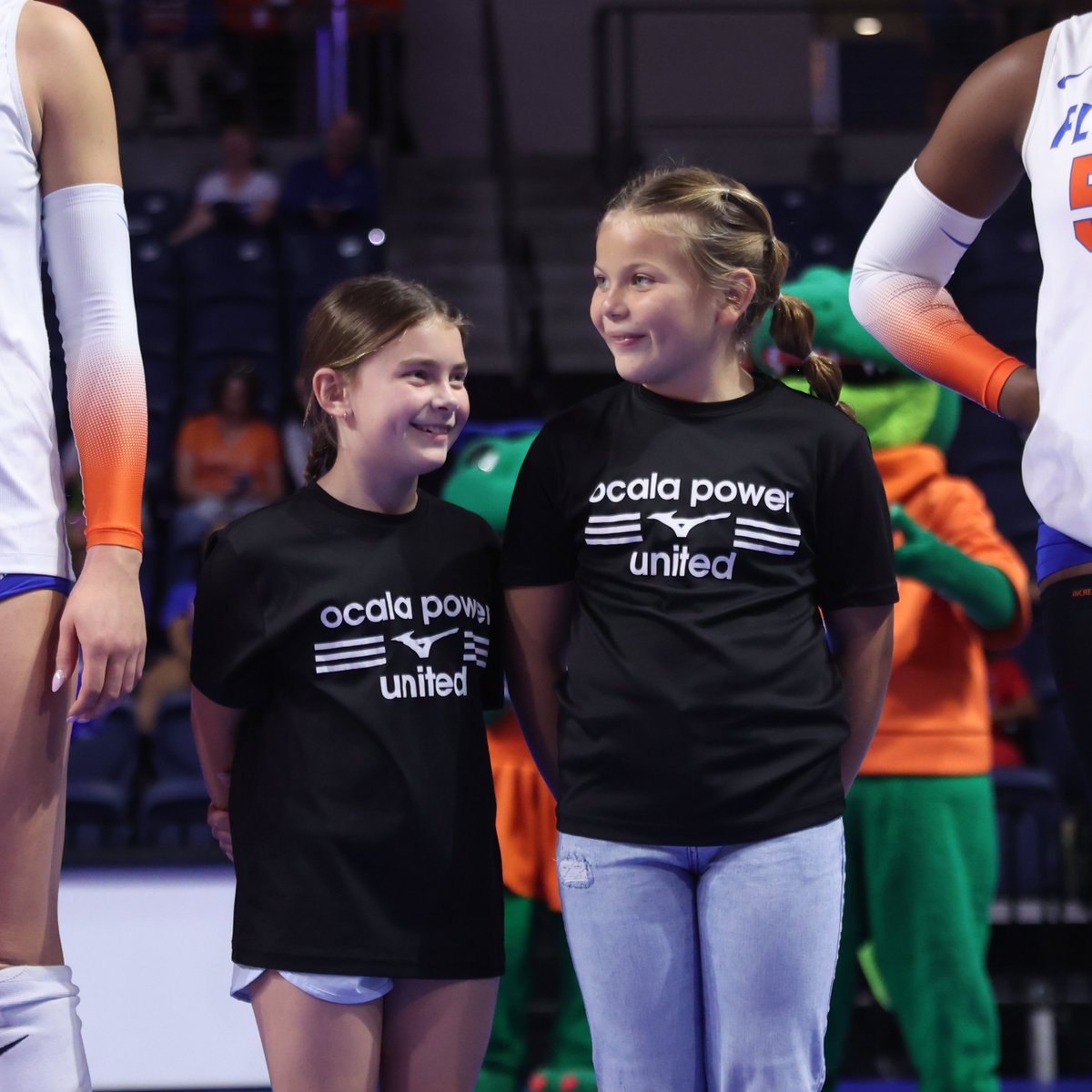 GatorsVB's tweet image. special guests ☺️