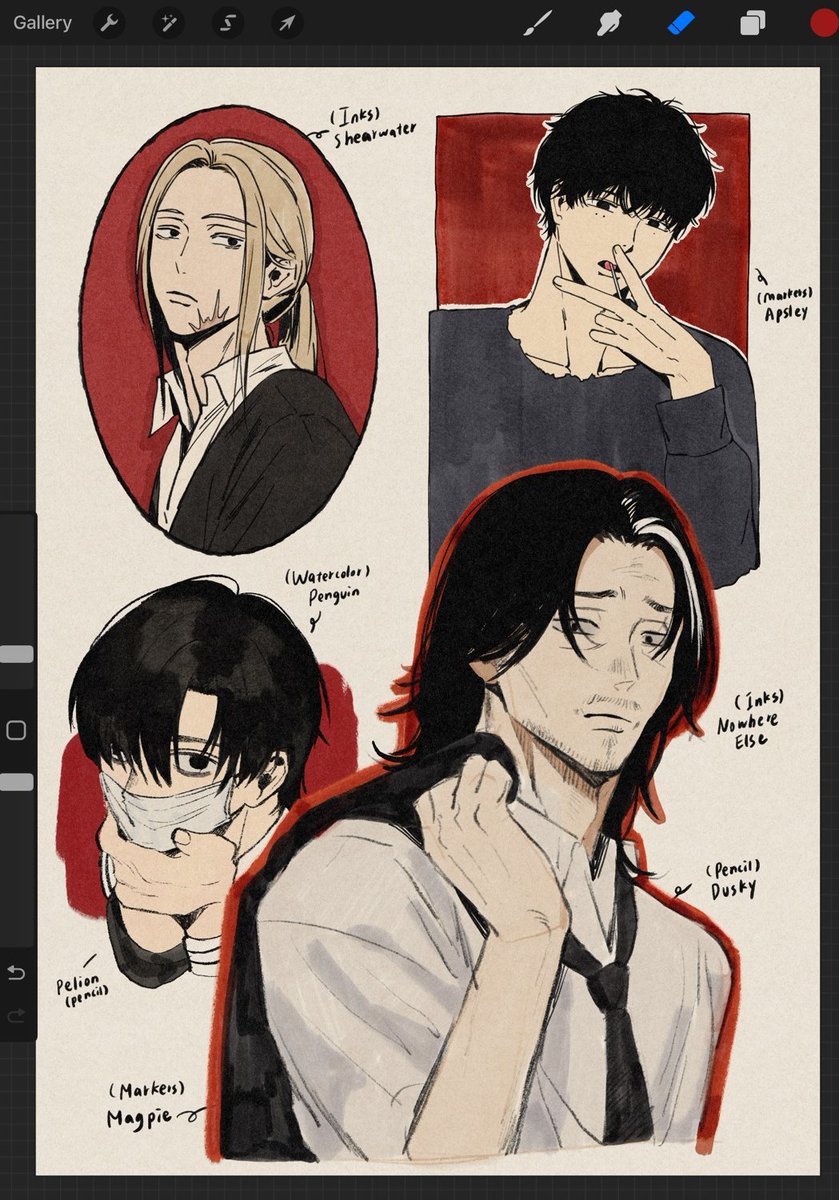 jii_0208's tweet image. #SAKAMOTODAYS  #Gokurakugai #Procreate