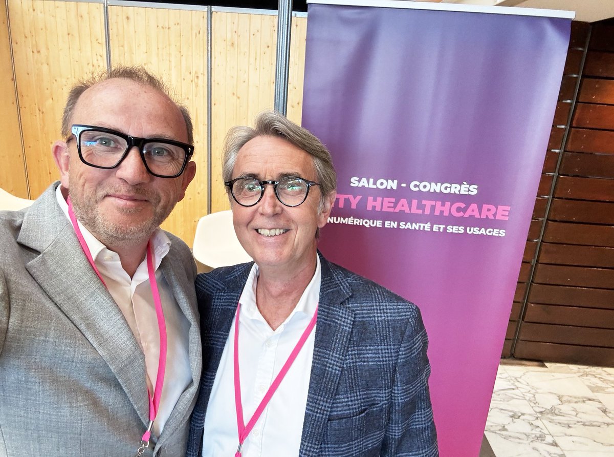 EricPhelippeau's tweet image. @FestiComSante en visite à #Nantes !
Cette semaine, rdv à Nantes pour soutenir notre partenaire Salon CITY HEALTHCARE ! Une 10ème édition sous le signe de la #SantéNumérique et de l’#IA, avec plus de 120 experts.
Rencontre avec @jeromeleleu, l’œil de la e-santé !
#FestiComSanté