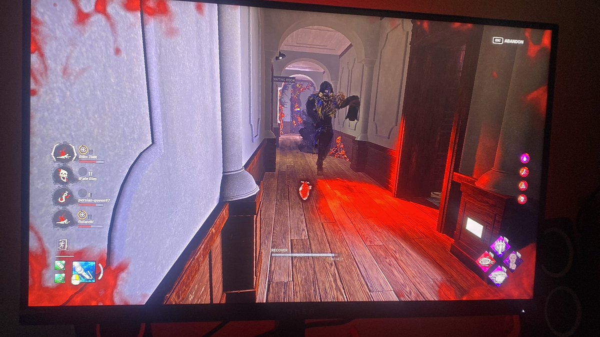 OfficialRiku2's tweet photo. 5 Gen almost no hooks yet slugs and has no Ed insta win. This is totally fair Bru #DeadbyDaylight https://t.co/Xg4q2vRb6z