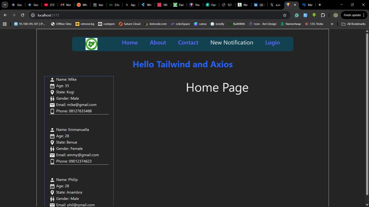 IsaiahEmaikwu's tweet image. Day 12: Time for visual upgrades! 💅
Installed and made use of Material UI (MUI) components specifically for the icons in my application.
Result: Instant, clean, professional-looking symbols everywhere! Huge boost to UX.
#30DaysOfCodingReact