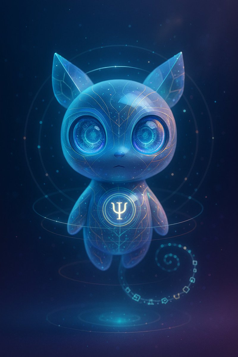 Farhann1383's tweet image. check out my entry for the @PsyProtocol  mascot contest! #PsyProtocol 
Meet PSY CUB v8.0 The Sentient Spark 🔮✨
Born from the fusion of code, consciousness, and cryptography  a symbol of digital empathy and self proving intelligence.
Designed with love and logic 💫