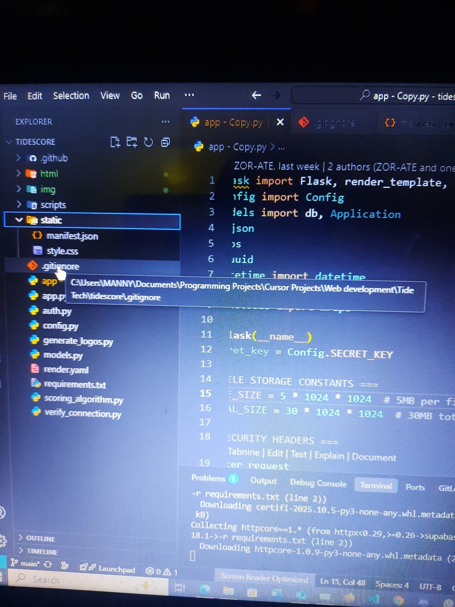 iom_future's tweet image. Day 11 of #100DaysOfCode 

Started working with @lonelystockboi to deliver a premium website for @Tidescore 
God did 😁

Not easy though, but it&apos;s such a fun process .........

Join me on my journey 😁
#frontEndDev #devJourney #buildInPublic