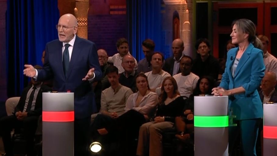 De één drukte op groen.
De ander drukte op rood.
Maar er kwam ongeveer hetzelfde uit.
#RTLdebat