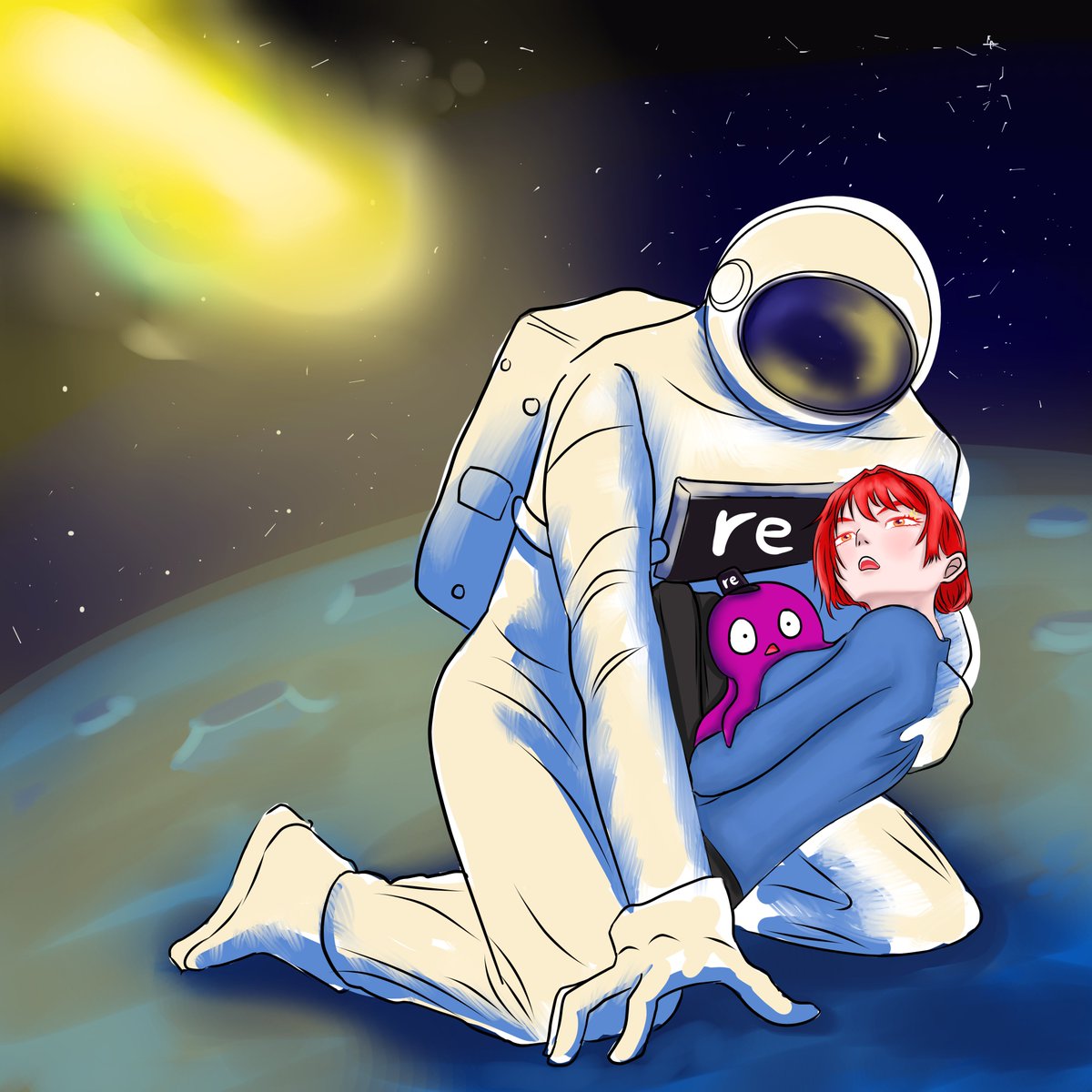 635_weirdo's tweet image. Unexpectedly, @re  protected me in this contest. 
This moment is so precious to me 😊
Thank you for knowing re! 🫶

@ChazEevee @st3phdoteth @miketwinks 
#ReProtocol #Reartcontest