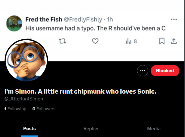 Bro reactived. Report his ass. :3