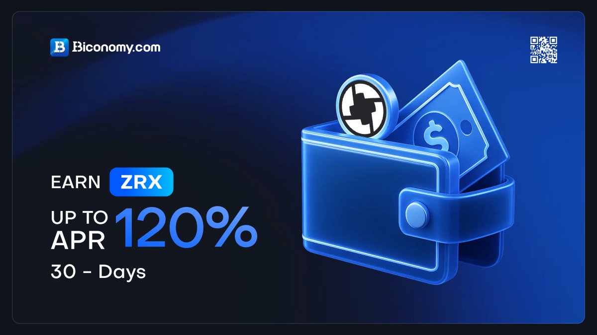 BiconomyCom's tweet photo. ๐ https://t.co/egaqT82qcZ Earn - #0xProtocol Locked Products: Enjoy Up to 120% APR in Rewards! ๐
https://t.co/egaqT82qcZ Earn is pleased to announce a Locked Products update on @0xProject . Subscribe to #ZRX on https://t.co/egaqT82qcZ Earn Locked Products during the Promotion Period to get up to 120% in APR rewards!๐
๐ฅ Limited-time Earn campaign: Deposit $ZRX and enjoy up to 120% high Earnings ๐ฅ
https://t.co/f0eDBFmO59
Full details๐ https://t.co/jIgC86PHmx
#BiconomyCom #BIT #Crypto #Blockchain #Trading #cryptomarket #cryptocurrency #cryptonews #cryptocurrencynews #cryptocurrencies #web3