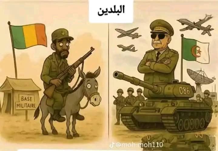 Nobody1192001's tweet photo. @d_bouaziria @ahafsidz @NBelloula @algatedz @mdnGovDz @radioalgerie_ar @El_Bilade لا حول ولا قوة إلا بالله 😂😂😂😂😂😂😂😂
حجم ميزانية دفاع الجزائر (25 مليار $) أكبر من حجم إقتصاد مالي كاملا (21 مليار دولار) 😂😂😂😂😂😂
في مالي يتدربون بإصدار الأصوات كما يلعب الأطفال بدل الرصاص لأن الرصاص غالي الثمن وميزانيتهم العسكرية لا تتجاوز بضع ملايين من الدولارات .... https://t.co/etShUq2d6R