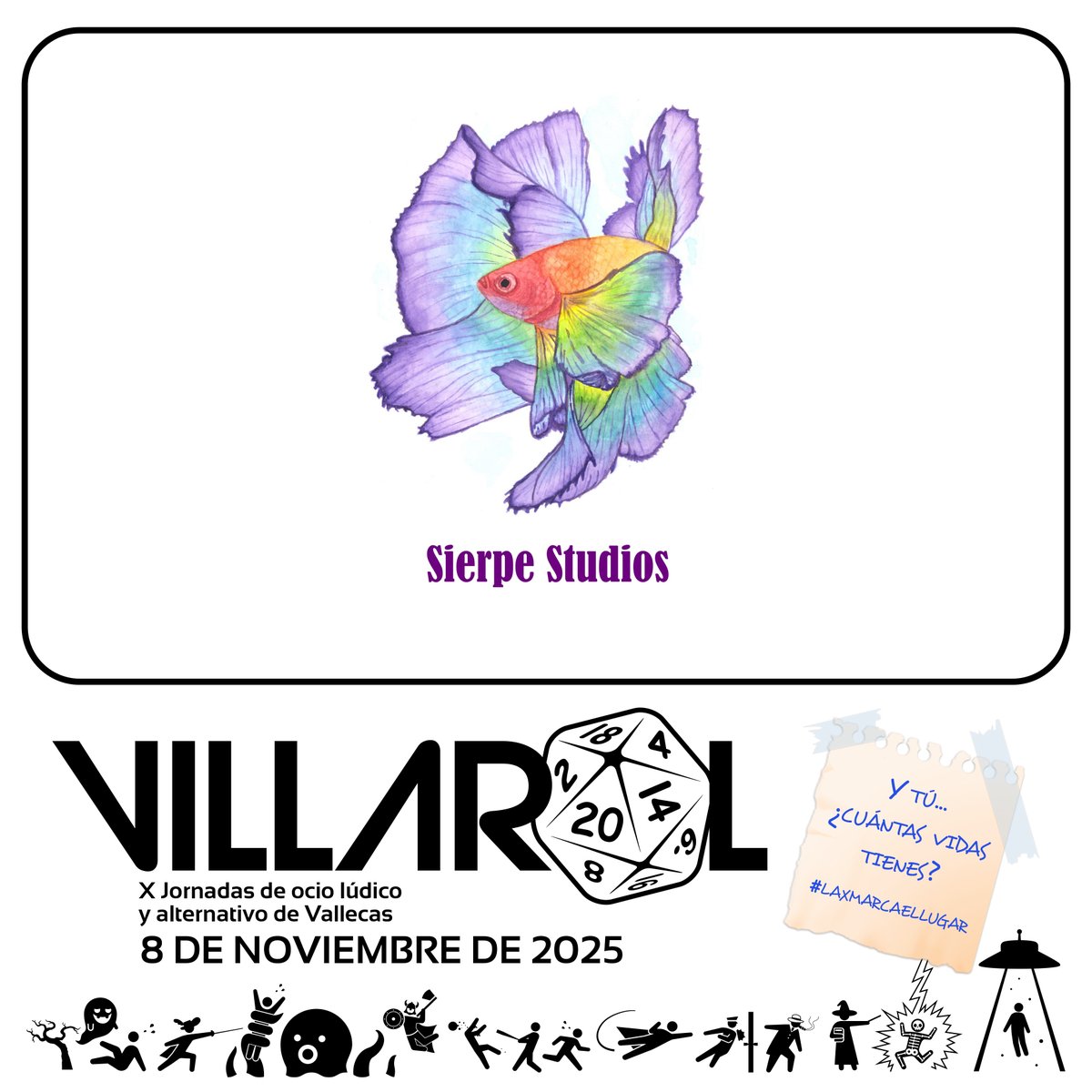 bukanerosdelrol's tweet photo. Os queremos presentar nuestro primer stand de las #VillaRol.

@Sierpestudios lleva varios años con nosotros y si lo que buscas es artesanía friki, dados hechos a mano, llaveros, accesorios y decenas de cosas preciosas más, la parada es obligatoria. https://t.co/RZMPN8Jubi
