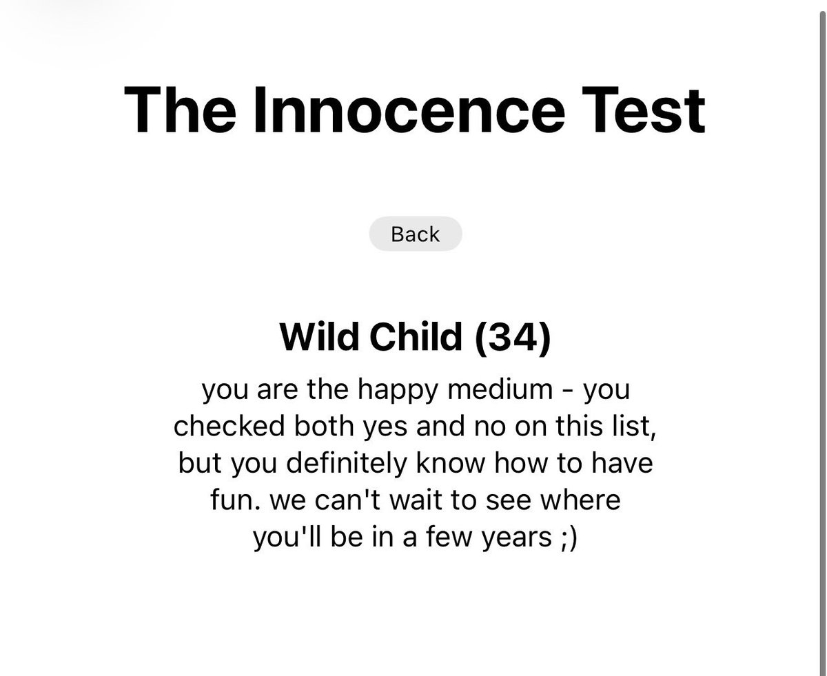 I think I’m a child of god in comparison lol