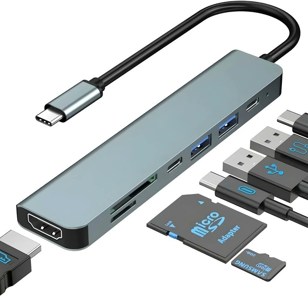 Cleyton59940702's tweet image. 🔌 Hub Adaptador 7 em 1 USB / Tipo-C
Expanda suas conexões com 7 portas USB 2.0 e 3.0 para máxima produtividade! ⚙️
Compatível com PCs, notebooks e dispositivos USB-C 💻✨
🔗 Confira aqui: s.shopee.com.br/BL8tLPlD7
#Tecnologia #Produtividade #HubUSB