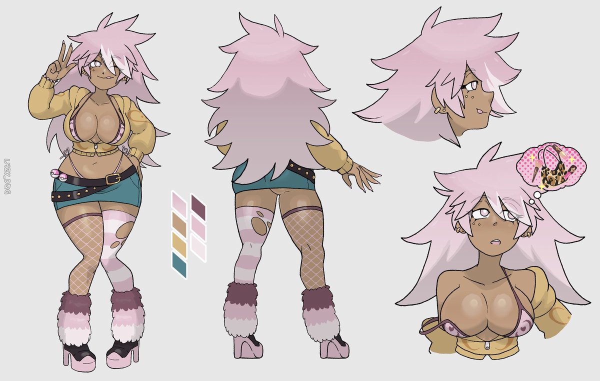 Character sheet commission for <a href="/Lanternslamp/">Lantern</a>!!
#Commission #characterart