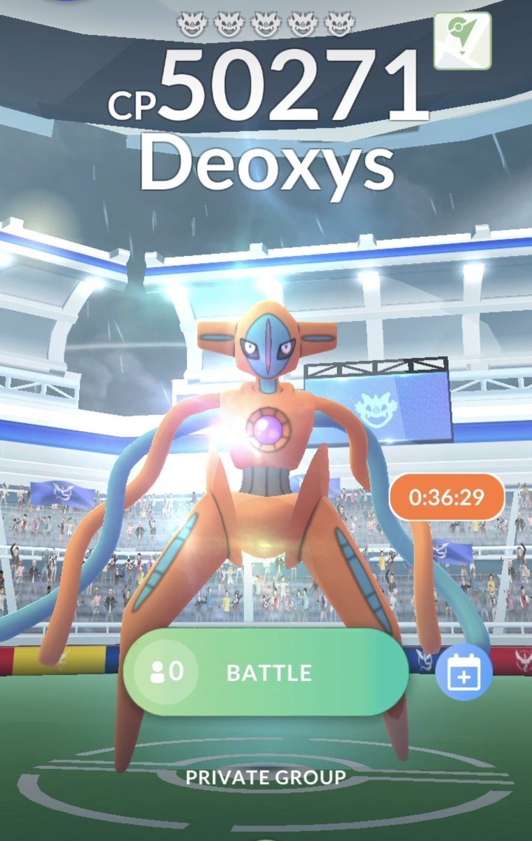 ROJOSHEHULK's tweet image. #Deoxys raid  #addme or invites 671956989127 #PokémonGofriends
