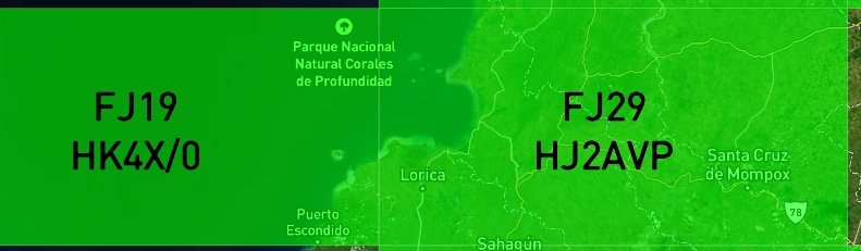 hj6mr_'s tweet image. Dos nuevos grid's sumados a la lista desde FJ23
Gracias colegas #HK4X #HJ2AVP
@GridMasterMap