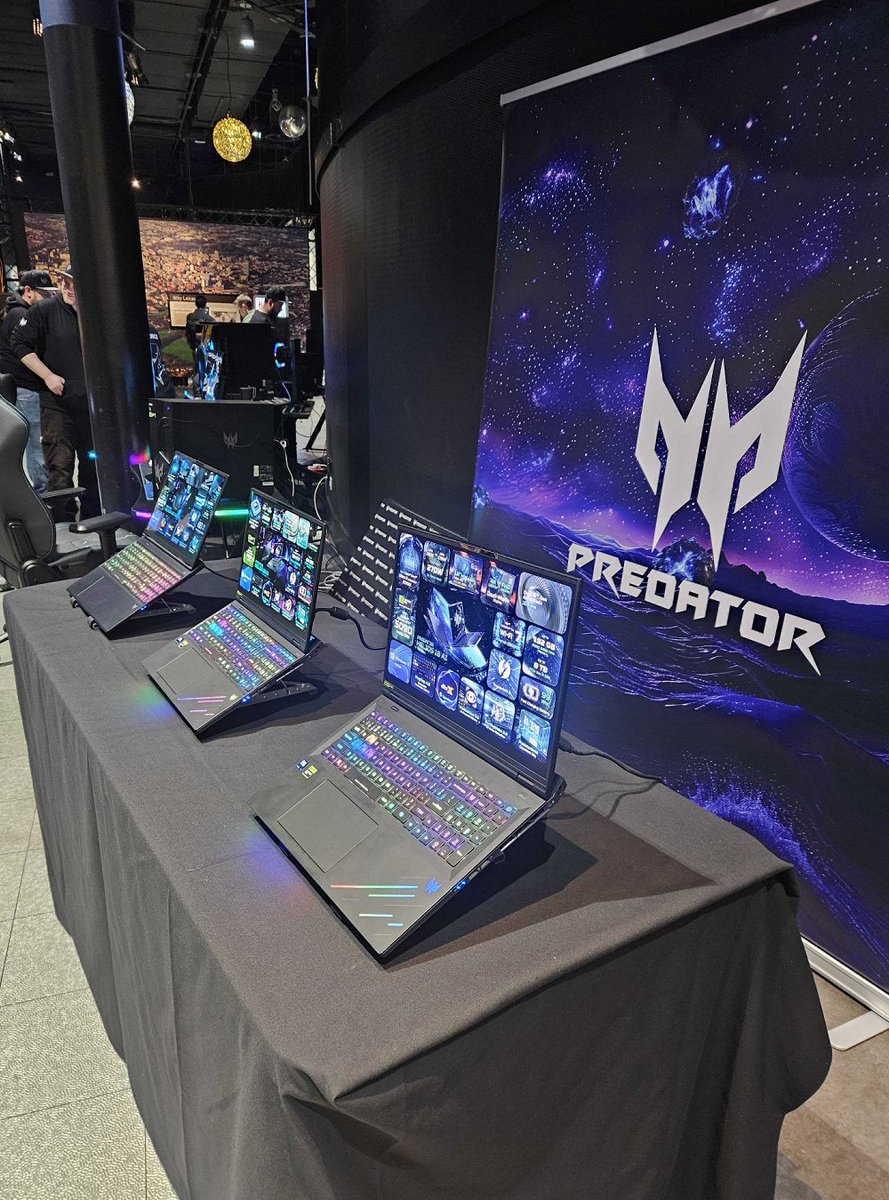 AcerUK_Official's tweet photo. What an event!🙌
The @QuantumDispatch knocked it out of the atmosphere with the CitizenCon watch party at the National Space Centre! 🪐 Thank you to everyone who stopped by and checked out our booth/crashed a virtual ship into a wall. (1/2) https://t.co/UDCR4zS8hQ