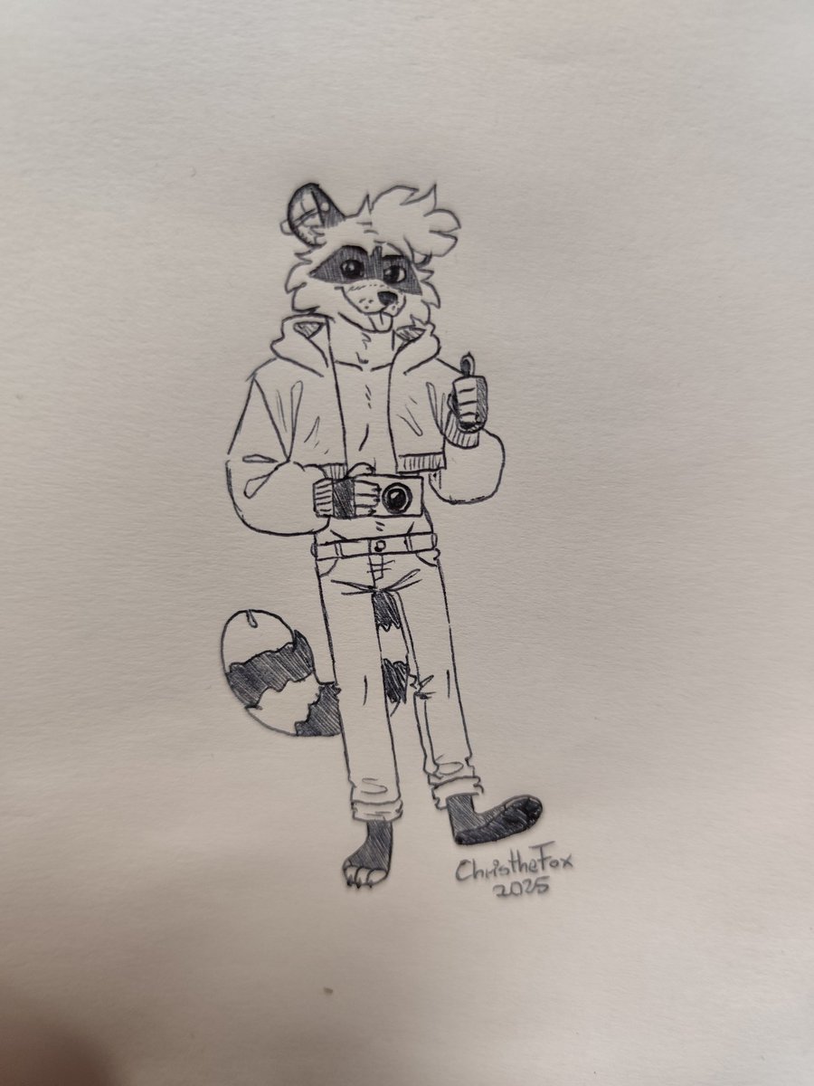 Little doodle for <a href="/ooonRacc/">Lucas oonRacc 🔜 FWA</a> :3
This chill guy takes beautiful photos