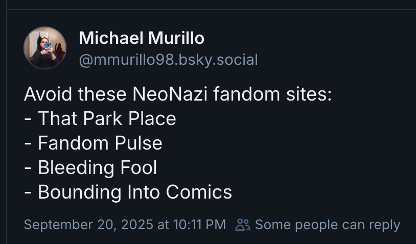 Let's see how they're doing over on BlueSky...

...oh.